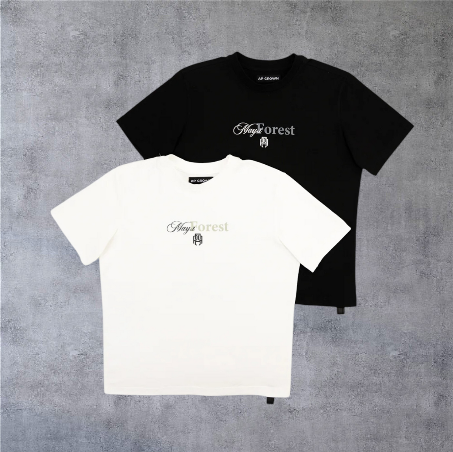 Camisetas 2-Pack Ap Crown Mysic