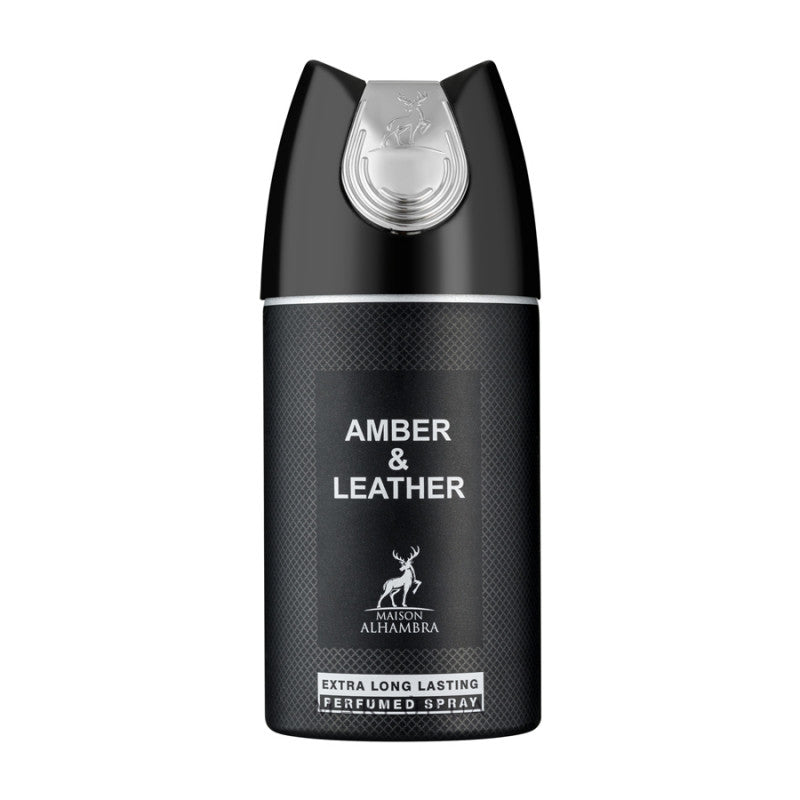 Maison Alhambra Amber & Leather Unisex Extra Larga Duracion Perfumed Spray 250ML