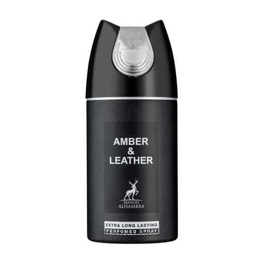 Maison Alhambra Amber & Leather Unisex Extra Larga Duracion Perfumed Spray 250ML
