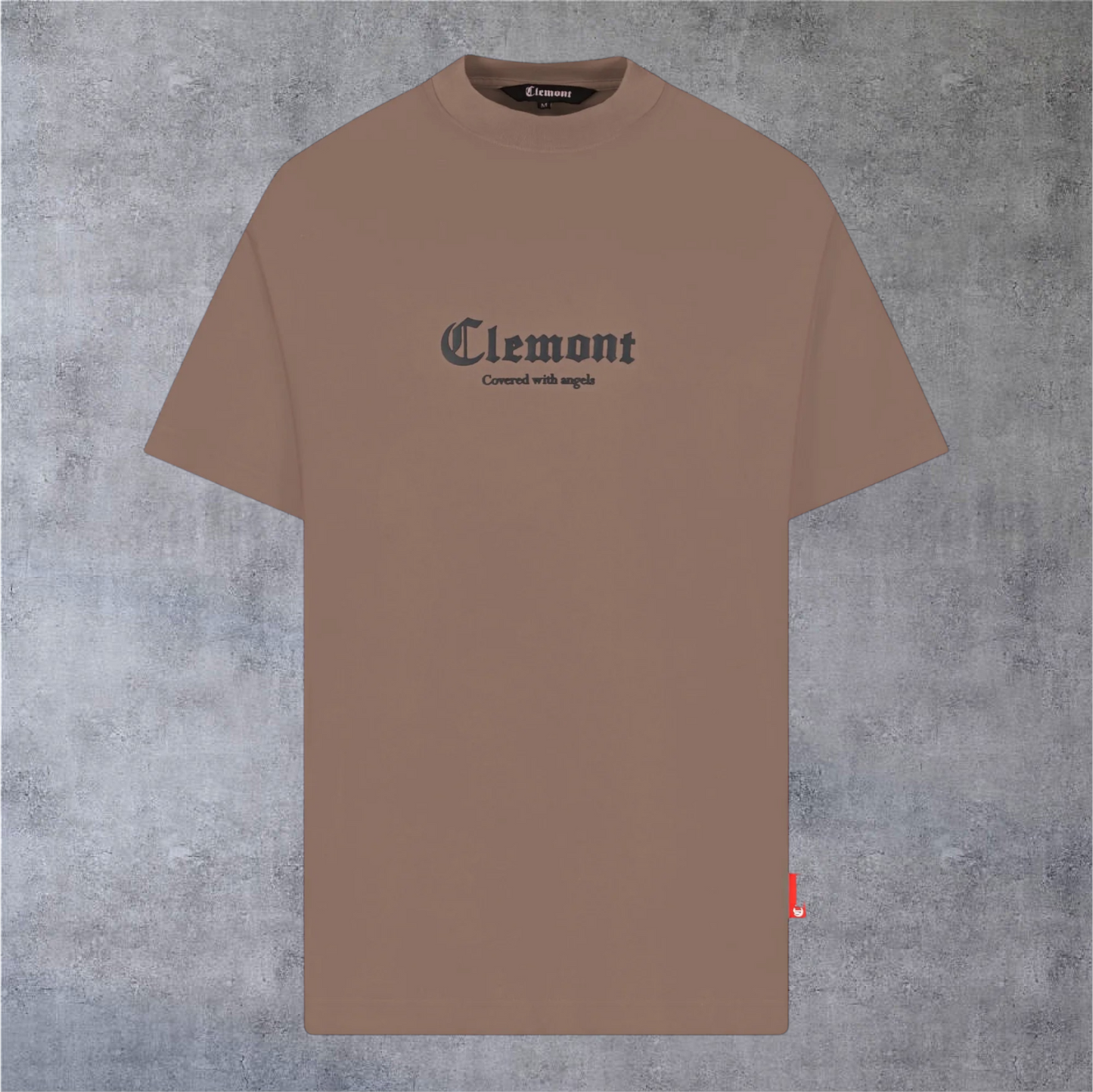 Camiseta Clemont Vórtice Oversized Taupe