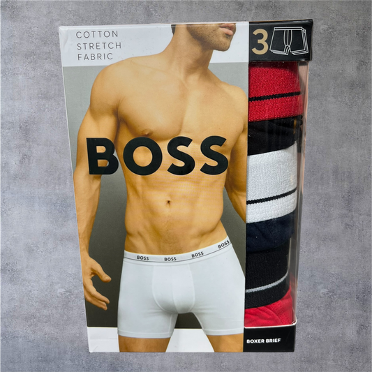 Bóxers Hugo Boss Pack X 3 Algodon