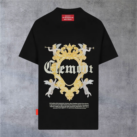 Camiseta Clemont Illuminato Oversized Negro