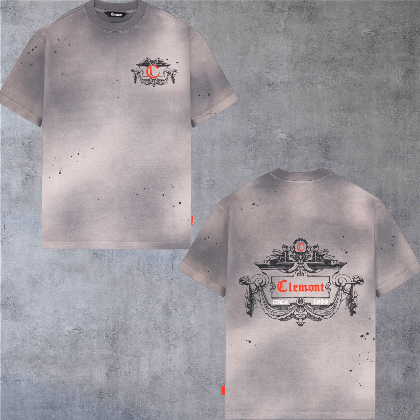 Camiseta Clemont oversized DISORDINE