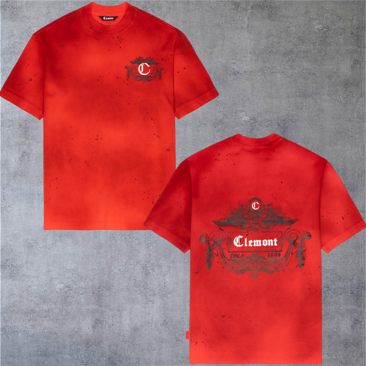 Camiseta Clemont oversized DISORDINE ROJO