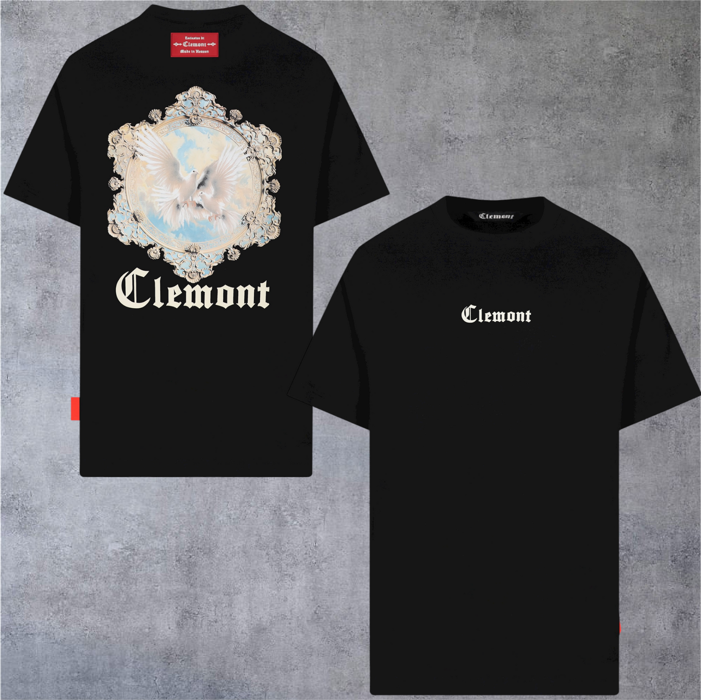 Camiseta Clemont OVERSIZE FULGORE NEGRA