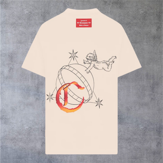 Camiseta Clemont Orione Oversized Coconut