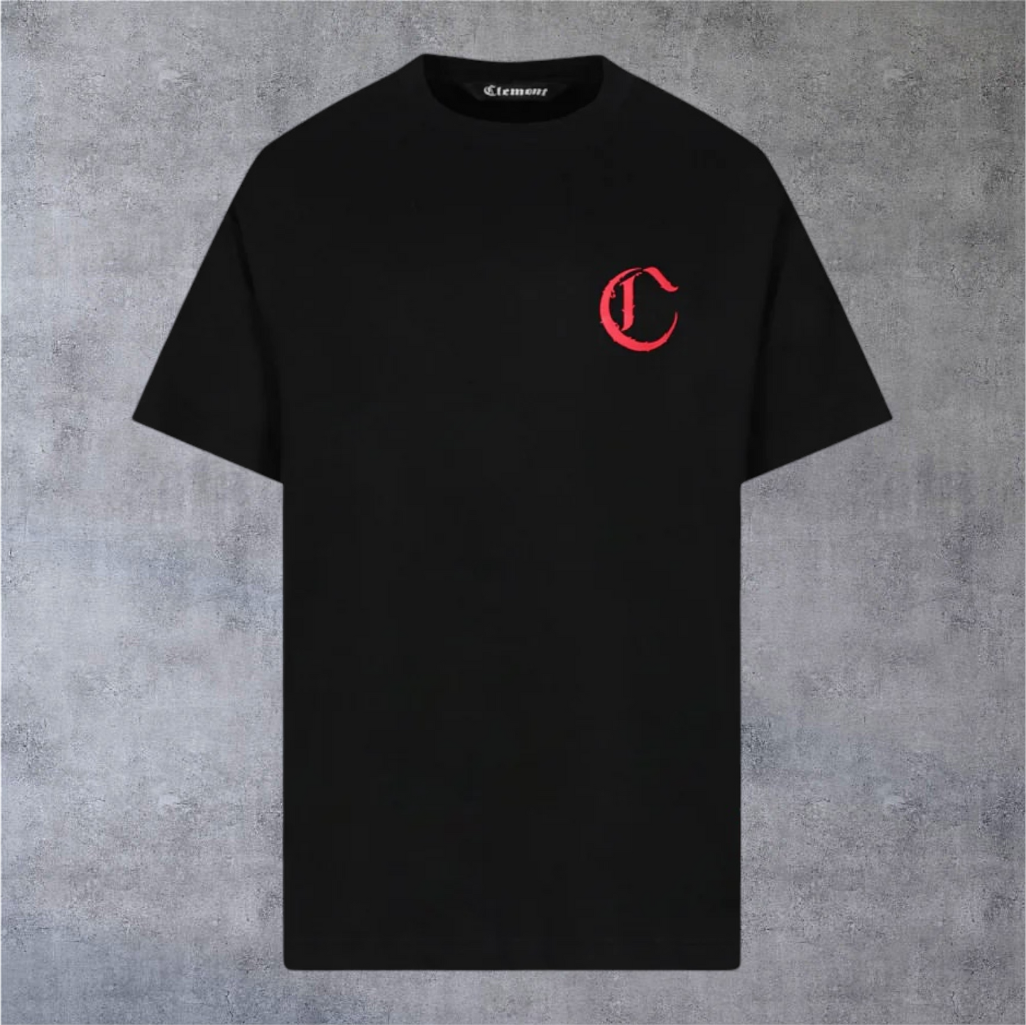 Camiseta Clemont Orione Oversized Negro