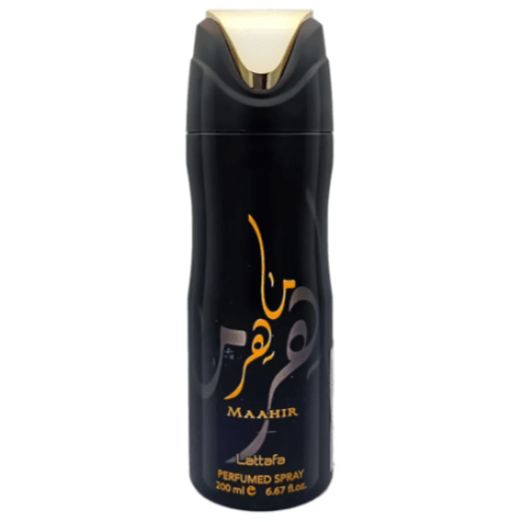 Lattafa Maahir Perfumed Spray Unisex 200ML - LE SHOP COLOMBIA