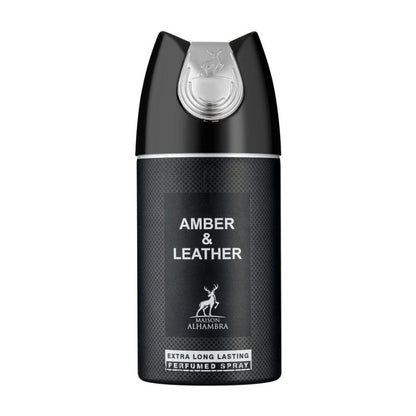 Maison Alhambra Amber & Leather Unisex Extra Larga Duracion Perfumed Spray 250ML - LE SHOP COLOMBIA