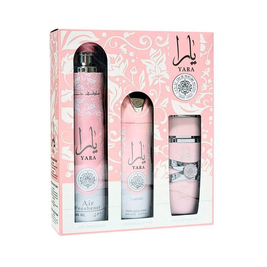 Set Lattafa Yara Eau De Parfum X 3 Piezas - LE SHOP COLOMBIA
